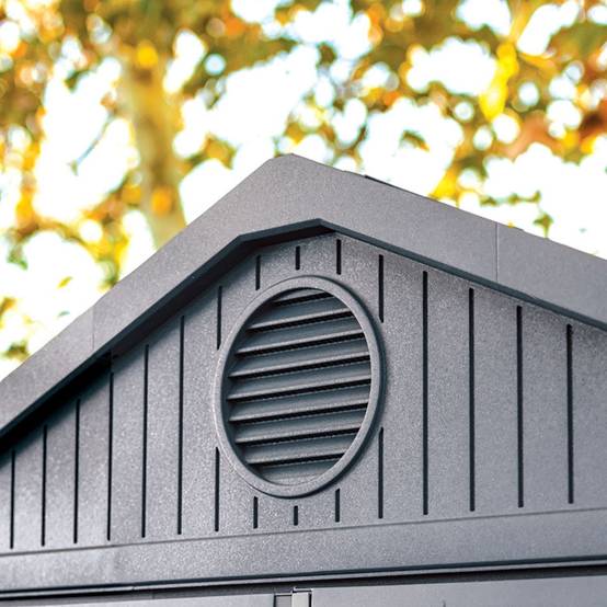 Keter - Abri de jardin DARWIN 4x4 Vert - Image 4