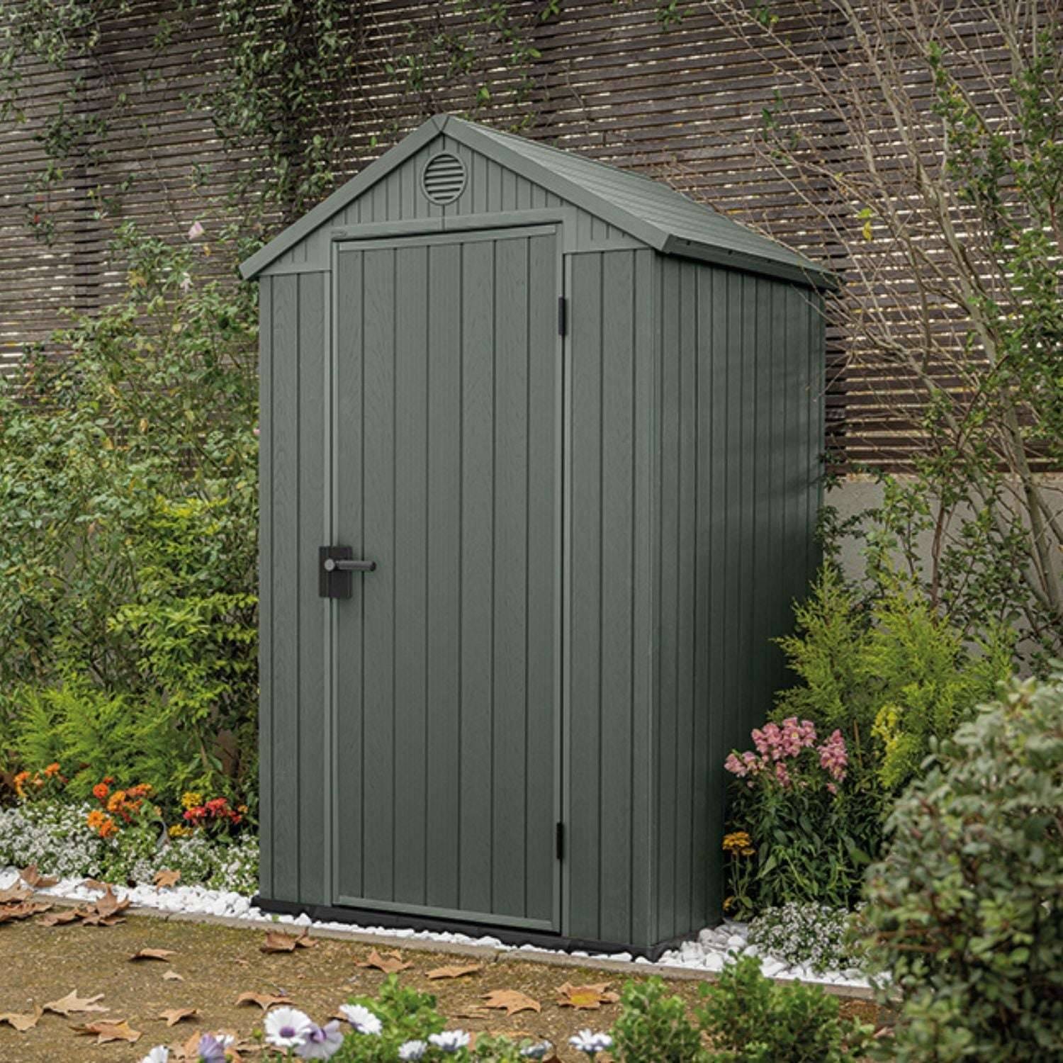 Keter - Abri de jardin DARWIN 4x4 Vert - Image 2