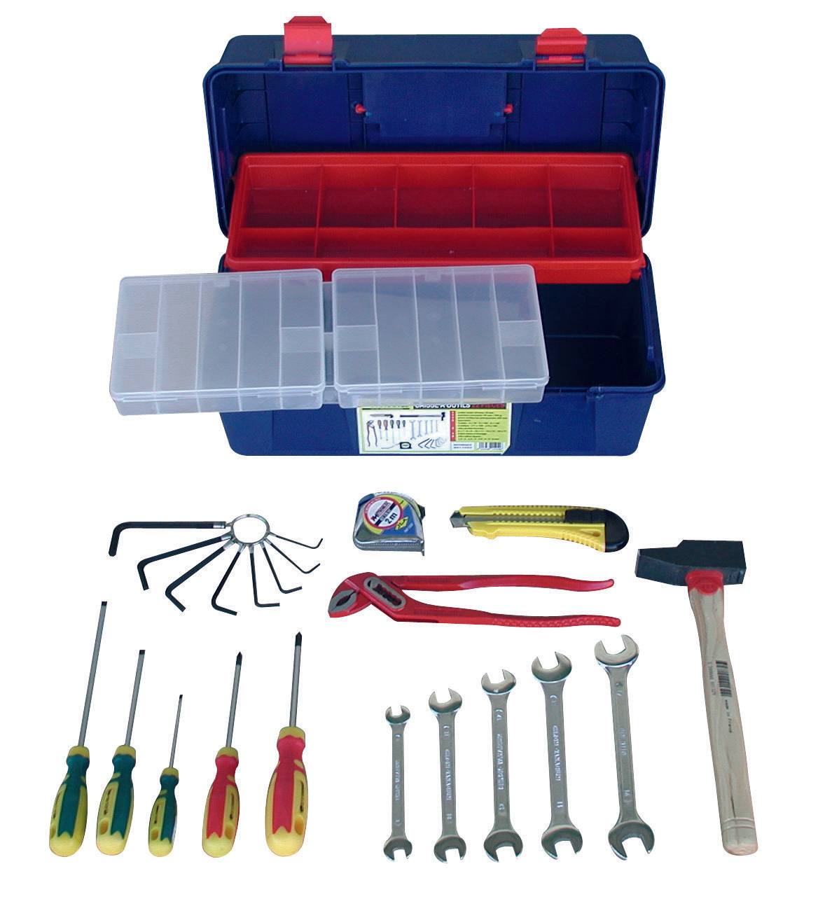 Outifrance - Caisse à outils 22 pièces