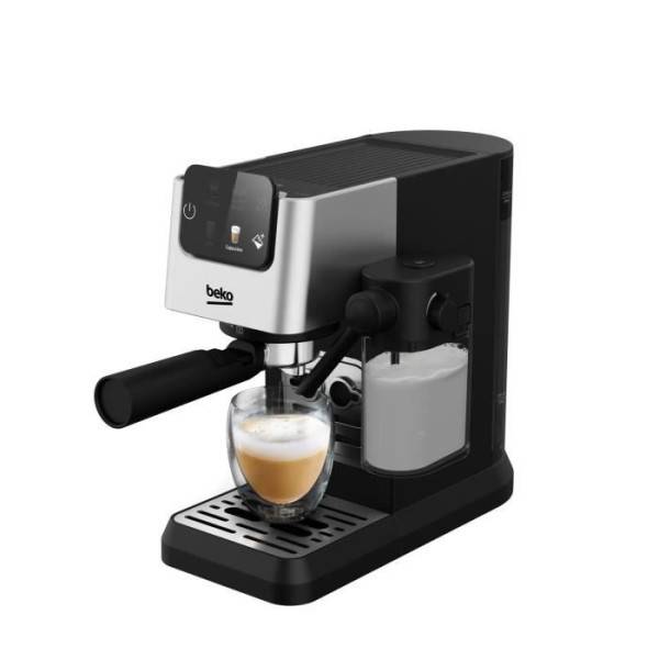 Beko - Machine a Cafe  expresso manuelle - BEKO - CEP5304X - 1628 W - 1,1 L - Argenté - Image 2