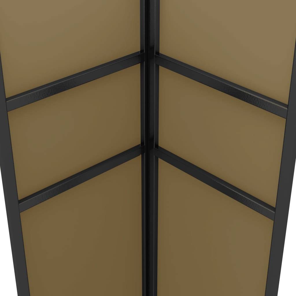 Tonnelle de Jardin Acier avec Double Toit et Éclairage LED Solaire pour Fêtes Taupe 3x3 m – ComfortXL Outdoor Living - Imagen 6