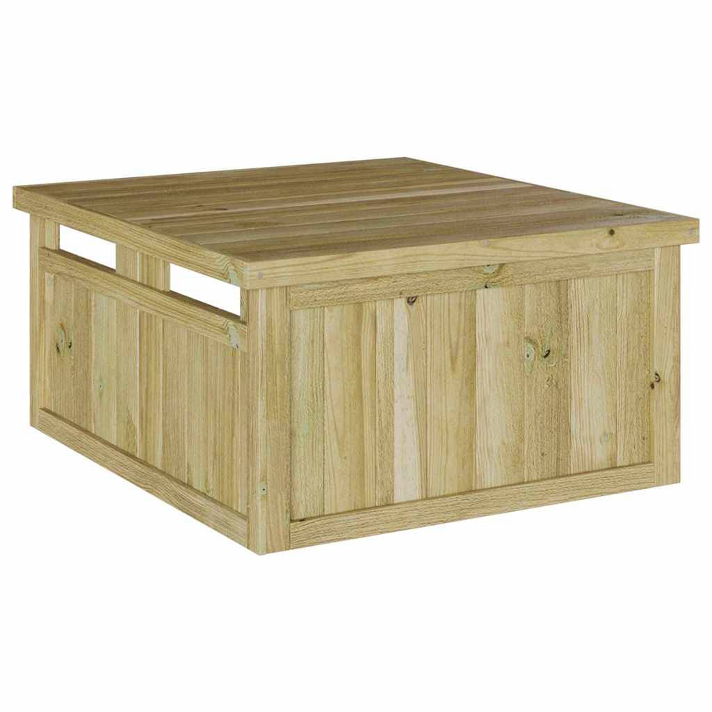 PANGIVO - Garage pour tondeuse bois de pin marron 73.5 x 81.5 x 38.5 cm - PANGIVO - Image 7