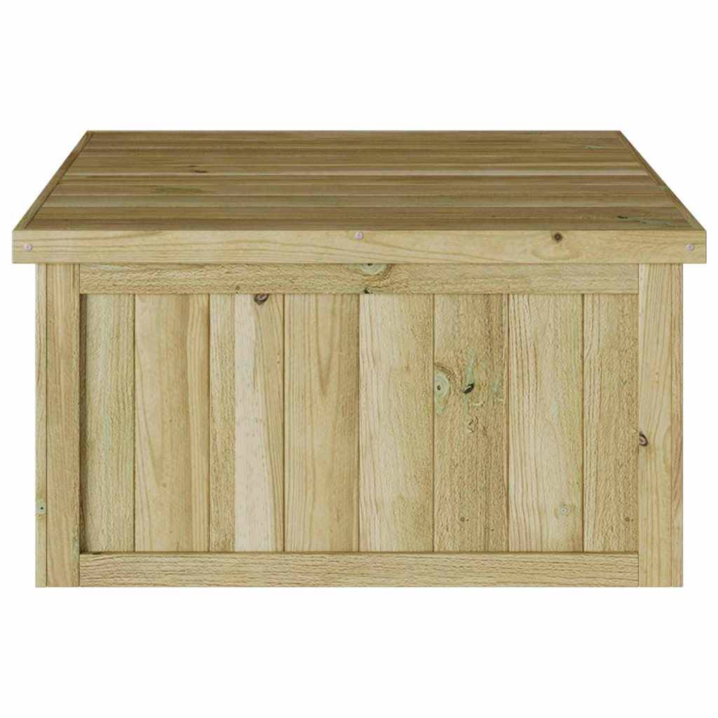 PANGIVO - Garage pour tondeuse bois de pin marron 73.5 x 81.5 x 38.5 cm - PANGIVO - Image 6