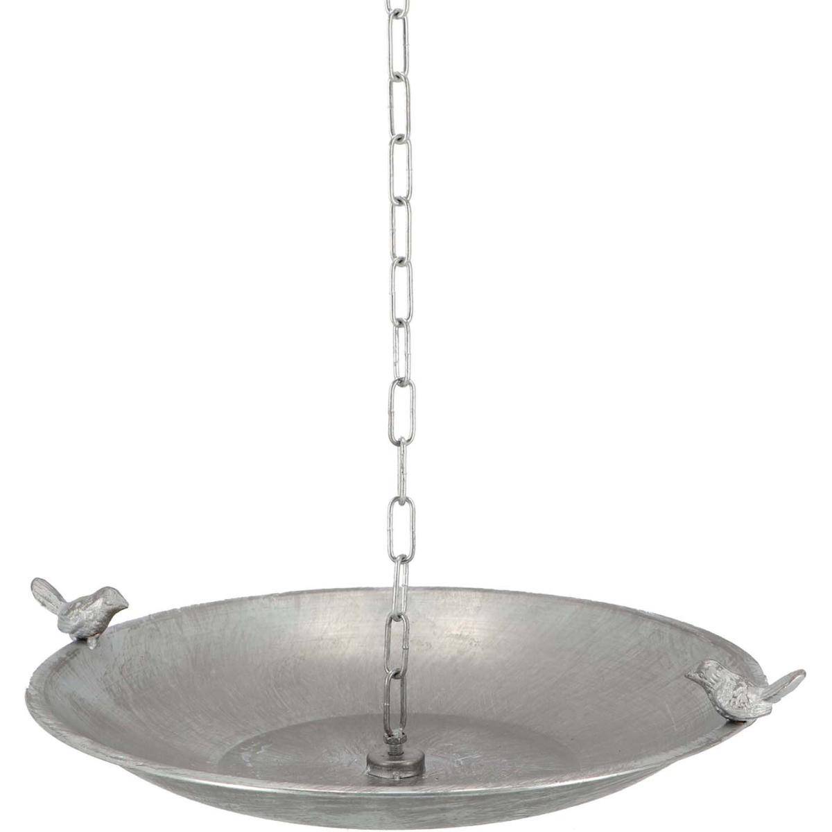 Esschert Design - Bain oiseau en fer galvanisé avec chaine - Imagen 1