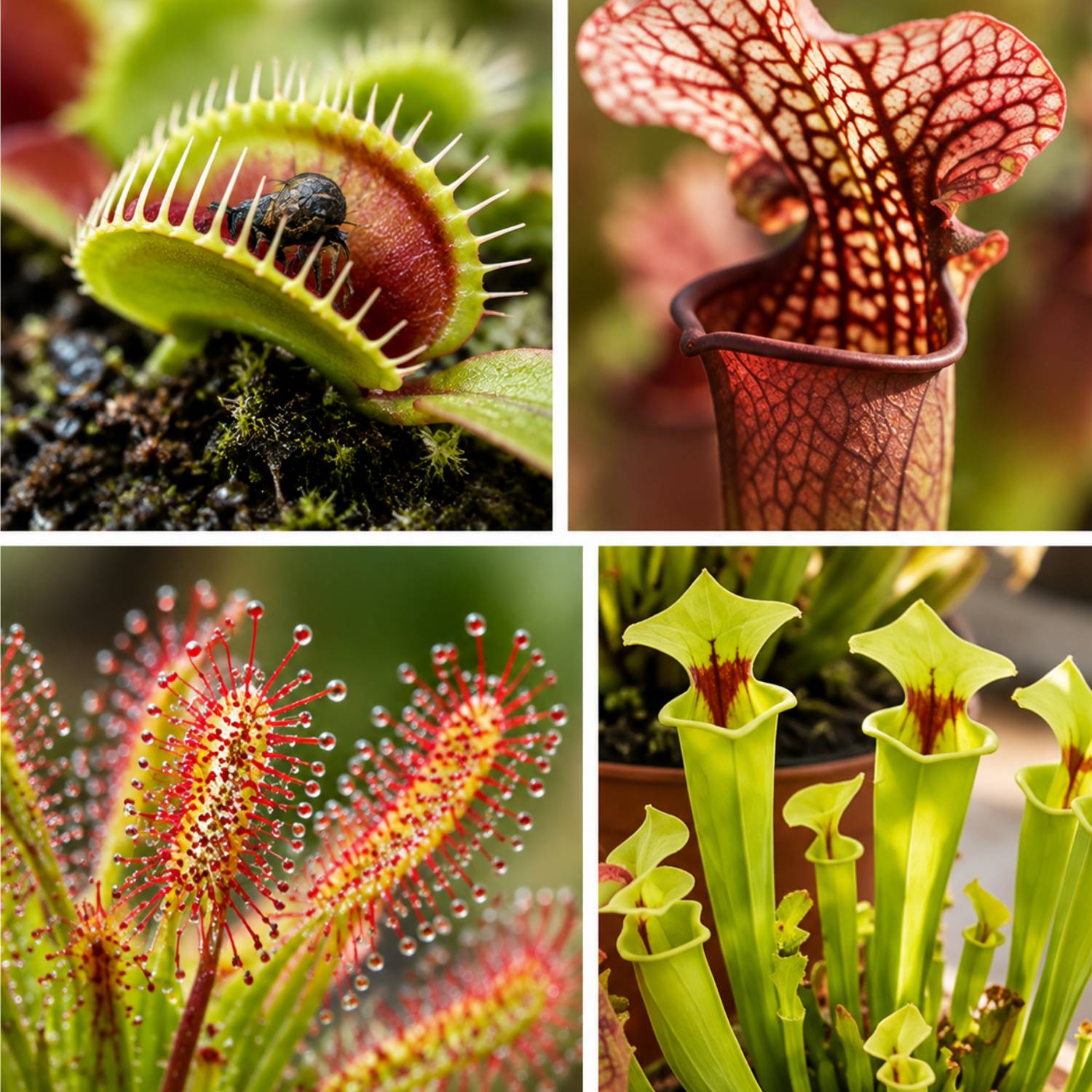 0 - Plantes Carnivores - 6 pièces - Rustiques - Image 3