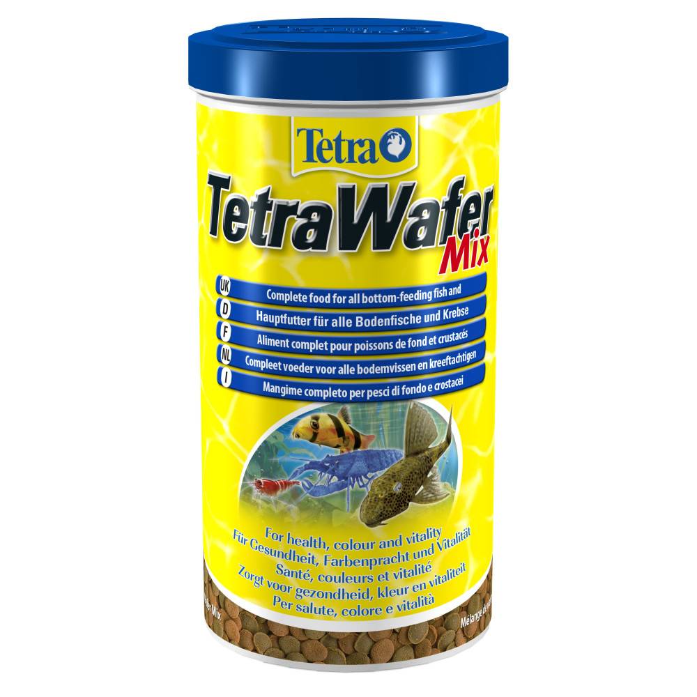 Tetra - Wafermix nourriture poisson de fond et crustacés 480 g -1000 ml - Image 1