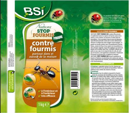 BSI - BSI - Natura Stop-Fourmis - Poudre anti-fourmis 1 kg - Image 2