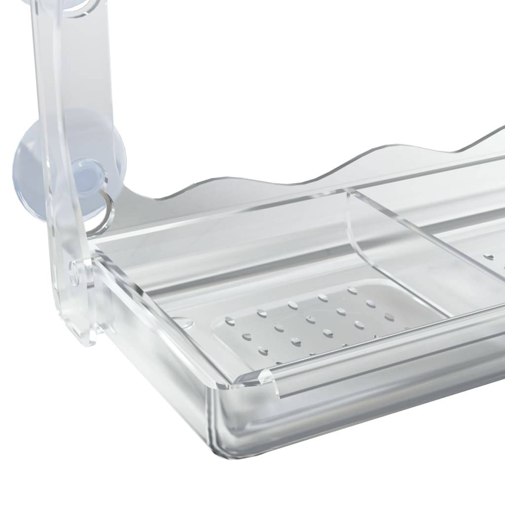 Lot de 2 Mangeoires de fenêtre pour oiseaux Acrylique transparent à ventouses – ComfortXL Pet Living - Image 7