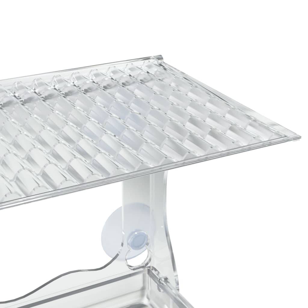 Lot de 2 Mangeoires de fenêtre pour oiseaux Acrylique transparent à ventouses – ComfortXL Pet Living - Image 8