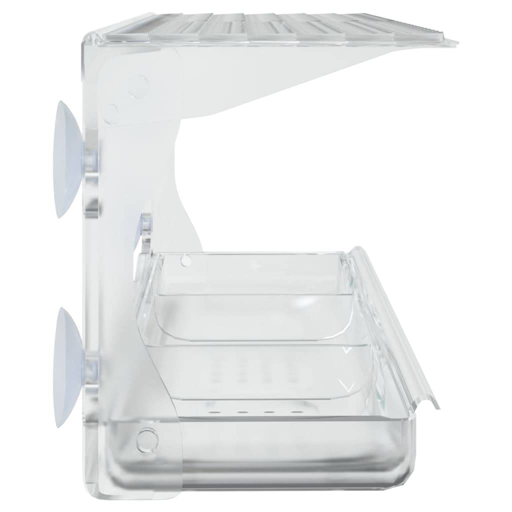 Lot de 2 Mangeoires de fenêtre pour oiseaux Acrylique transparent à ventouses – ComfortXL Pet Living - Image 5