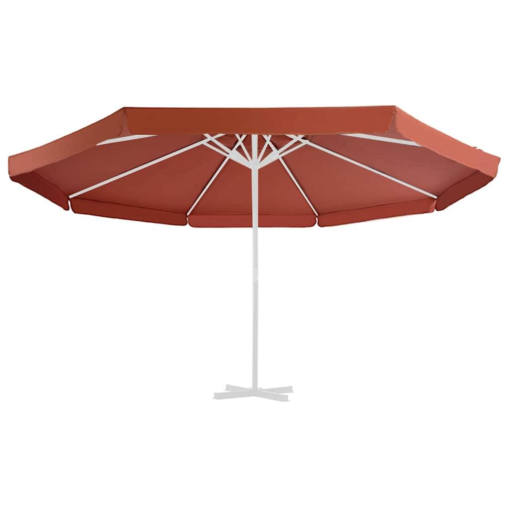 Vidaxl - Tissu de remplacement de parasol d'extérieur Terre cuite 515 cm vidaXL 312543 - Image 4