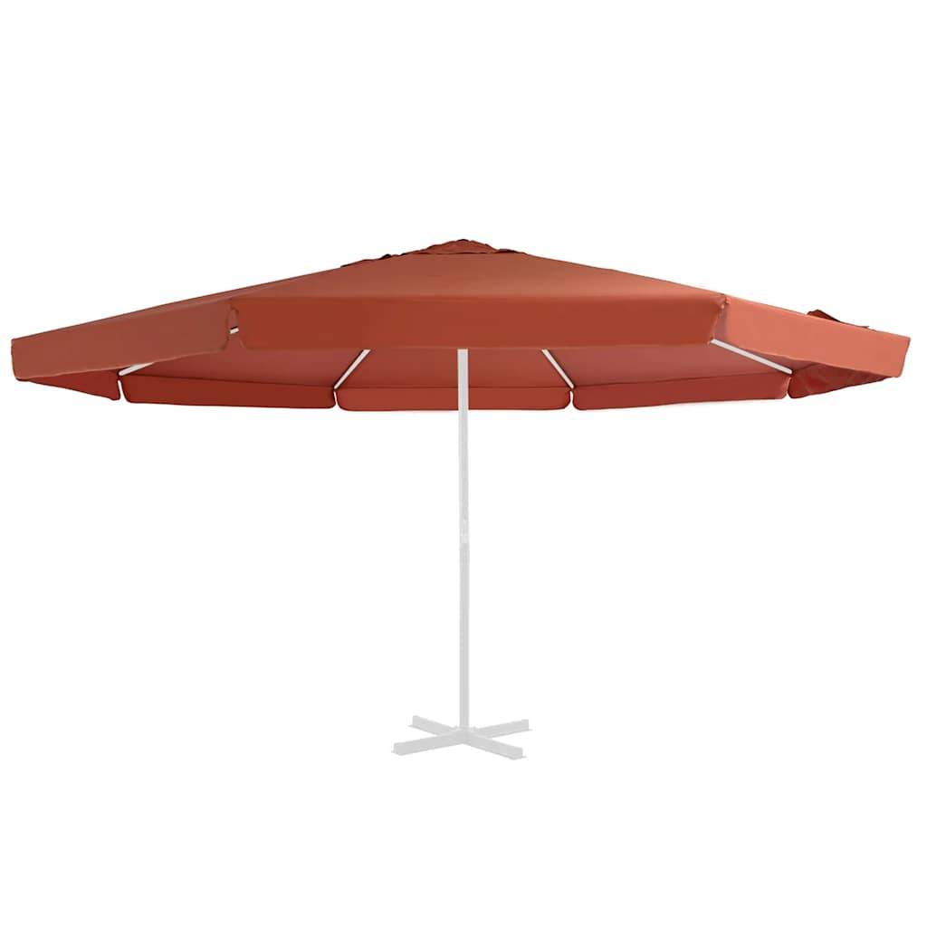 Vidaxl - Tissu de remplacement de parasol d'extérieur Terre cuite 515 cm vidaXL 312543 - Image 7