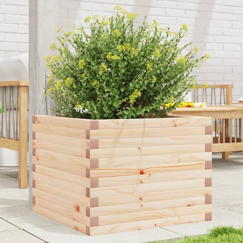 Maison Chic - Jardinière, Bac à fleurs, Pot de fleurs 60x60x45,5 cm bois de pin massif - Imagen 1