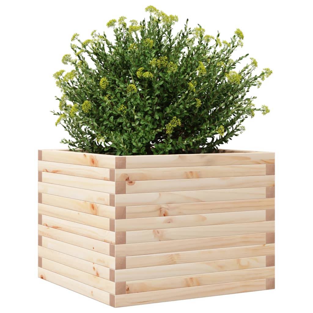 Maison Chic - Jardinière, Bac à fleurs, Pot de fleurs 60x60x45,5 cm bois de pin massif - Imagen 3