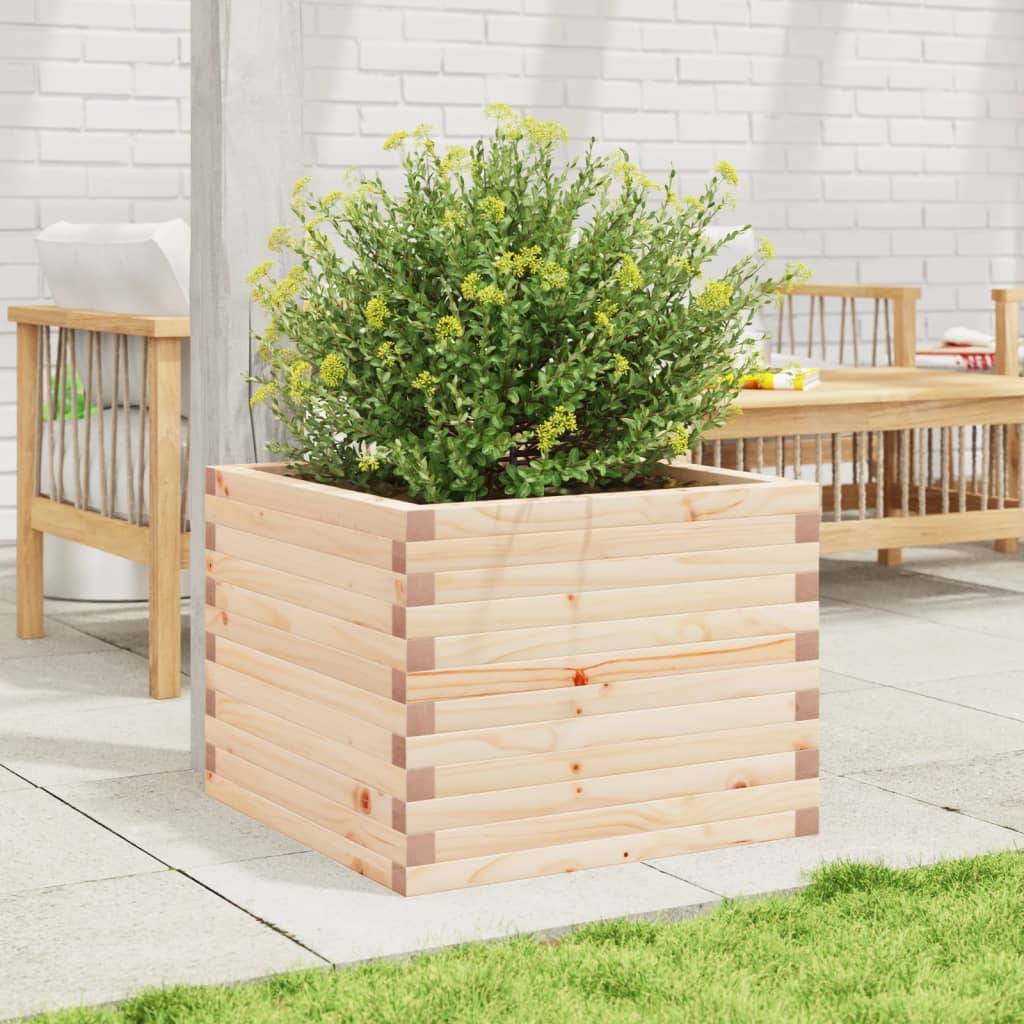 Maison Chic - Jardinière, Bac à fleurs, Pot de fleurs 60x60x45,5 cm bois de pin massif - Imagen 2