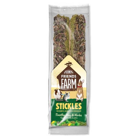 Supreme Tiny Friends - Timothy Hay & Herb Stickle 100 g - Image 1