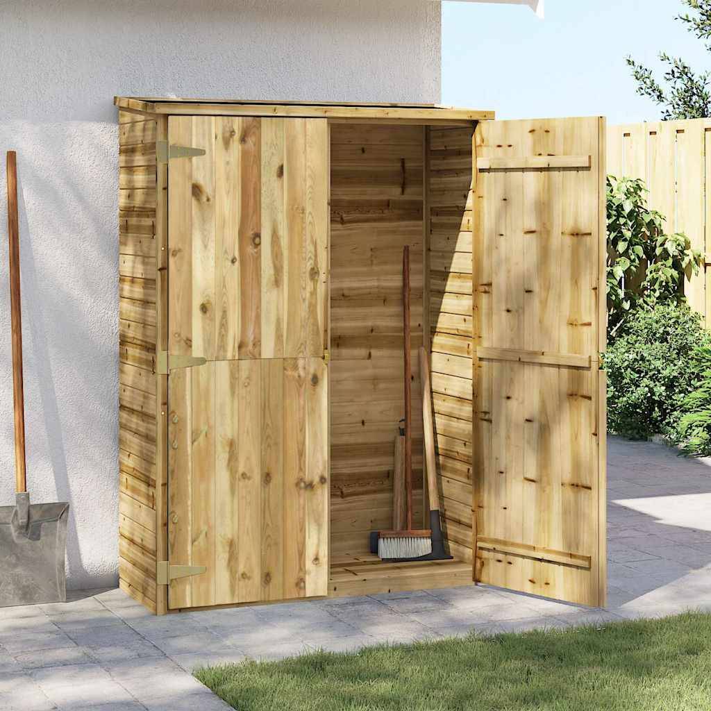 Vidaxl - Abri à outils de jardin 123x50x171 cm Pinède imprégnée vidaXL 46361 - Image 1