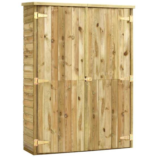 Vidaxl - Abri à outils de jardin 123x50x171 cm Pinède imprégnée vidaXL 46361 - Image 2