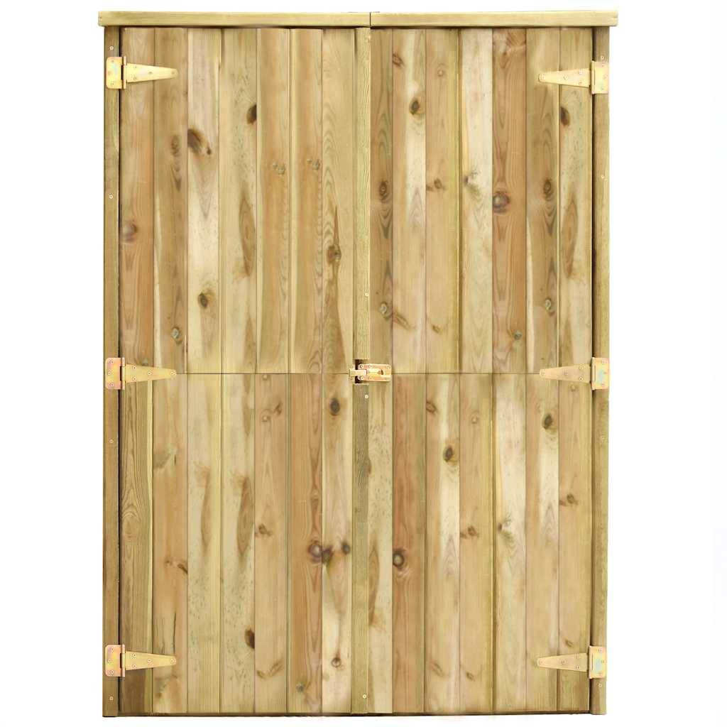 Vidaxl - Abri à outils de jardin 123x50x171 cm Pinède imprégnée vidaXL 46361 - Image 7