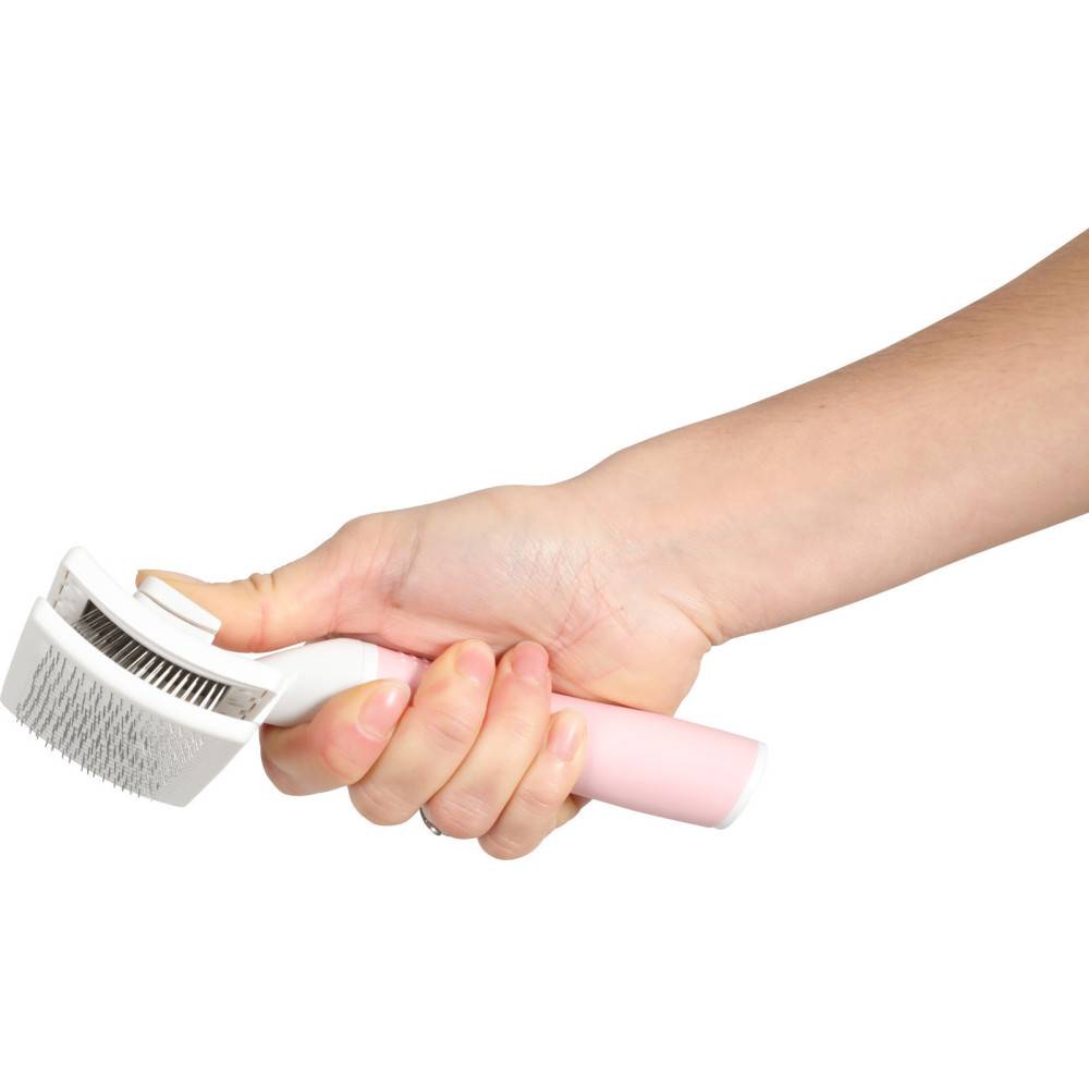 Zolux - Brosse SLICKER retractable taille S pour chat - Imagen 1