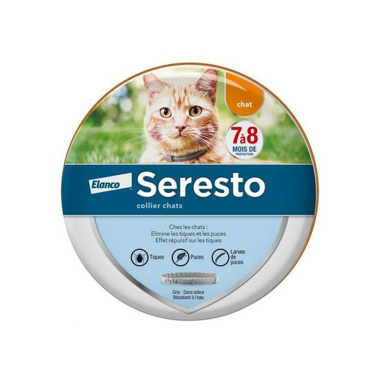 Bayer - Collier antiparasitaire chat - Seresto Collier x12 - Image 1