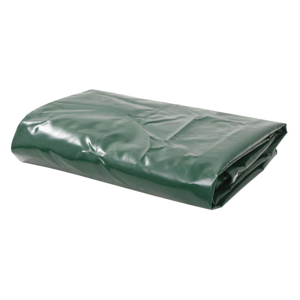 Helloshop26 - Bâche couverture de protection housse de protection imperméable contre UV camping meubles de jardin voitures bateau extérieur 6 x 8 m vert - Imagen 1