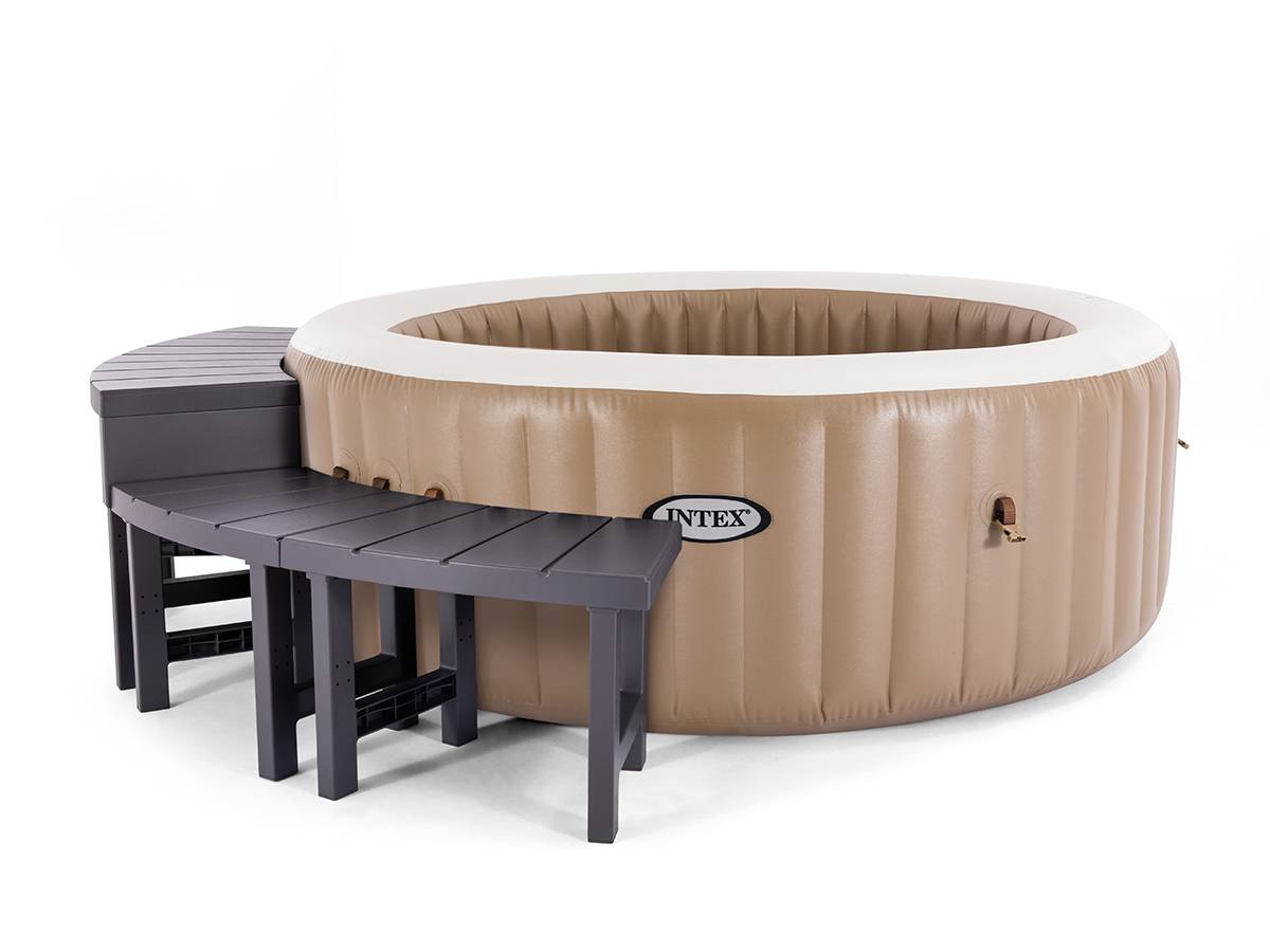 Entourage 4 pièces pour spa gonflable PureSpa rond 4 places - Intex