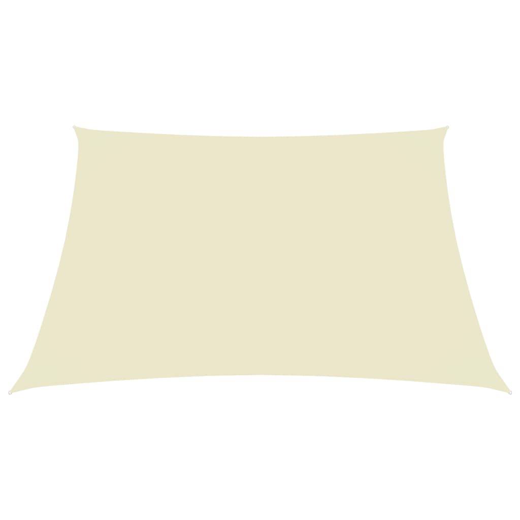 Helloshop26 - Voile toile d'ombrage parasol tissu oxford carré 2,5 x 2,5 m crème - Imagen 2