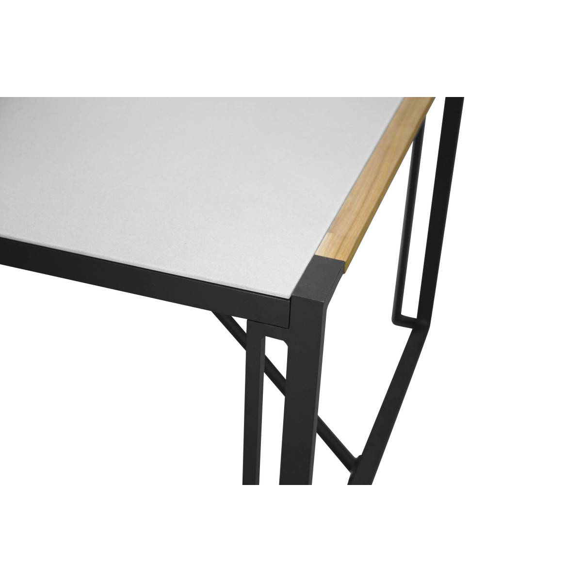 Paris Prix - Table de Jardin en Verre "Texas" 200cm Gris - Image 6