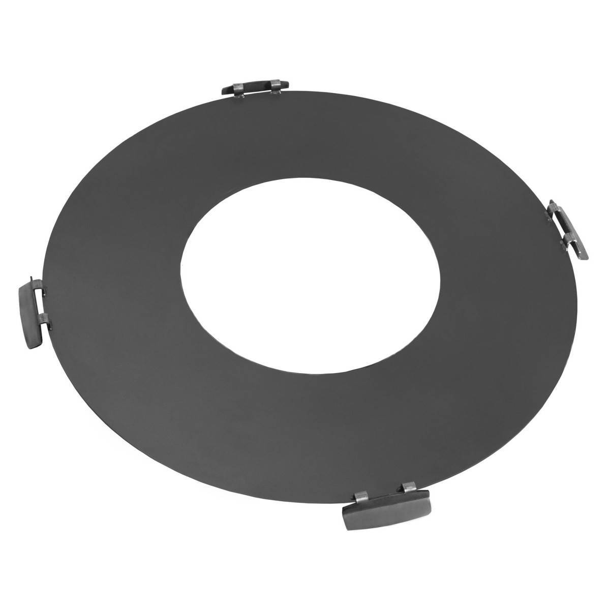 Divers - Plaque de Cuisson avec poignées en Acier pour Braséro: L'Essentiel pour Grillades en Extérieur - Ø 102cm avec ouverture 50cm