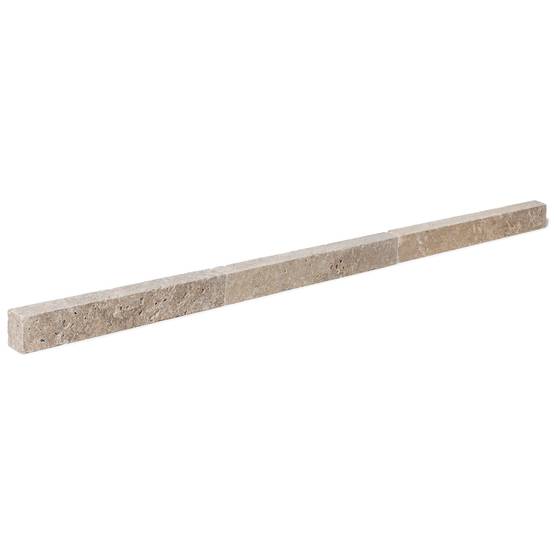 Bordure de jardin Travertin Beige Mix 50x7x5 cm (lot de 15 bordures soit 7,5 mètres) - RO'MA NATURE - Image 4
