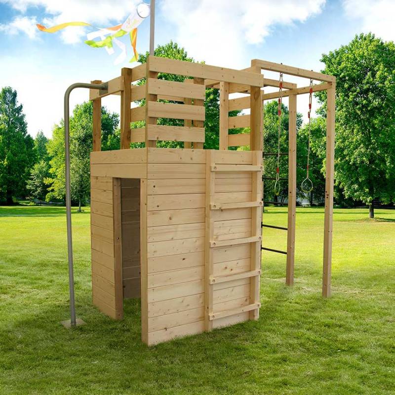 Soulet - Maisonnette en bois pour enfants et ado - Multi activités - Imagen 2