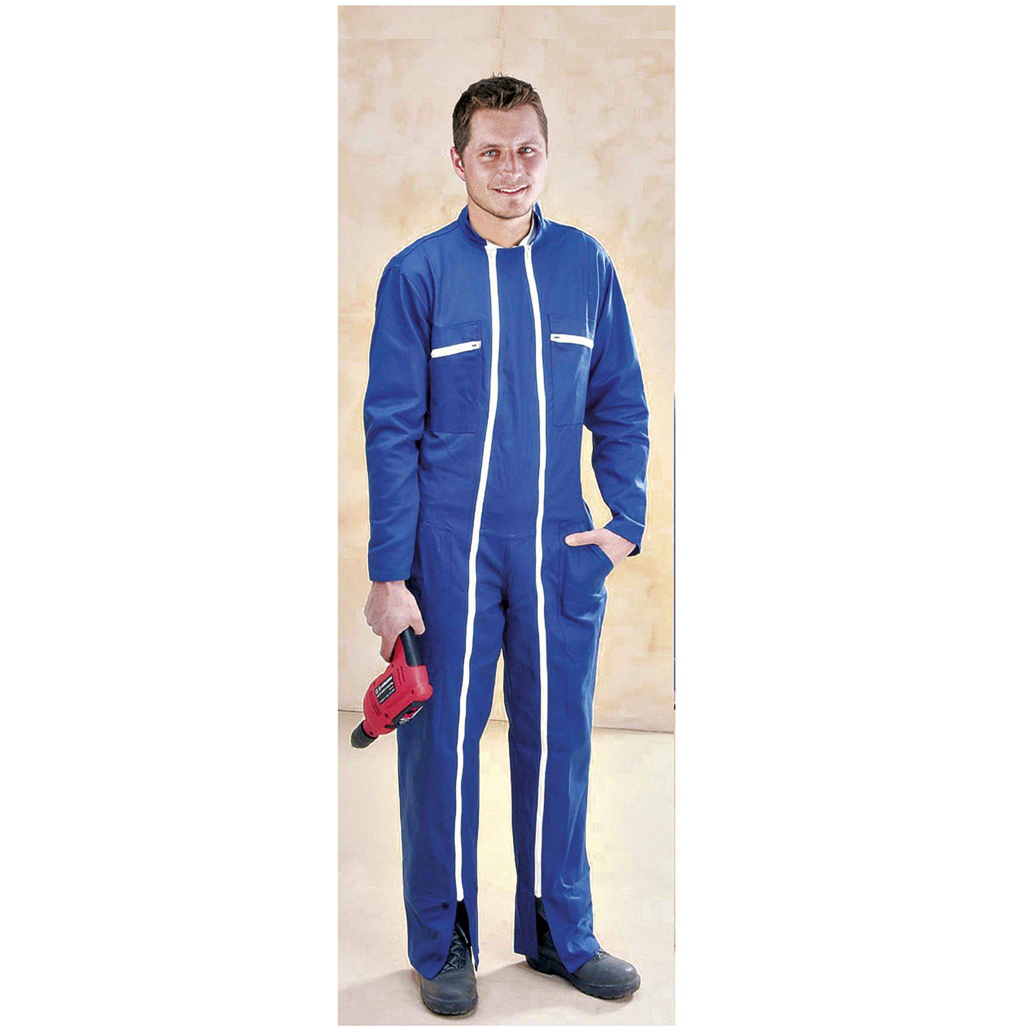 Combinaison de travail bleue. - Taille M (44/46)