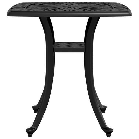 Table de jardin aluminium coulé noir 53 x 53 x 53 cm, Poids :4.55kg - PANGIVO - Image 6