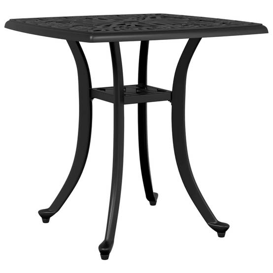 Table de jardin aluminium coulé noir 53 x 53 x 53 cm, Poids :4.55kg - PANGIVO - Image 7