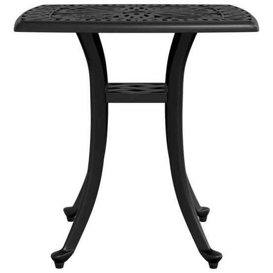 Table de jardin aluminium coulé noir 53 x 53 x 53 cm, Poids :4.55kg - PANGIVO - Image 5