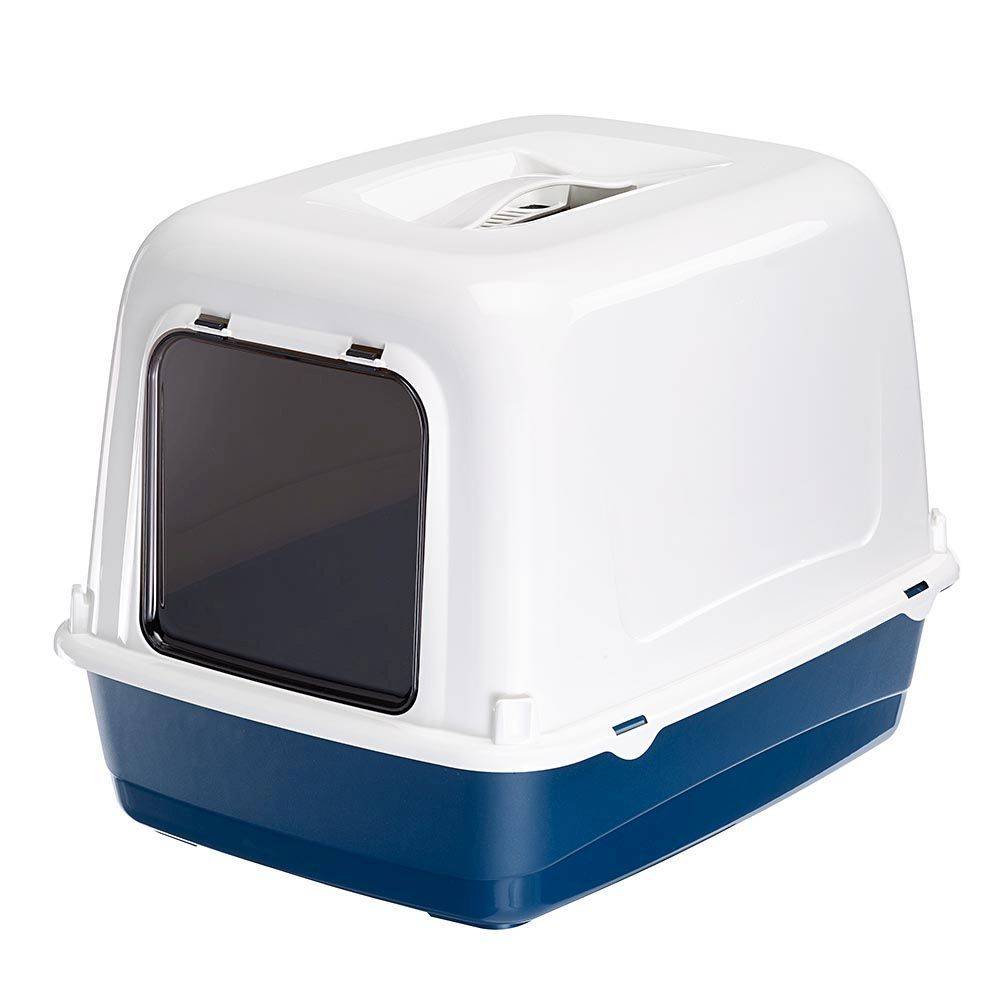 Ferplast - Maison de Toilette pour Chats ARIEL 10 HOME avec Double Bac avec Tamis et Filtres Anti-odeurs - Imagen 1