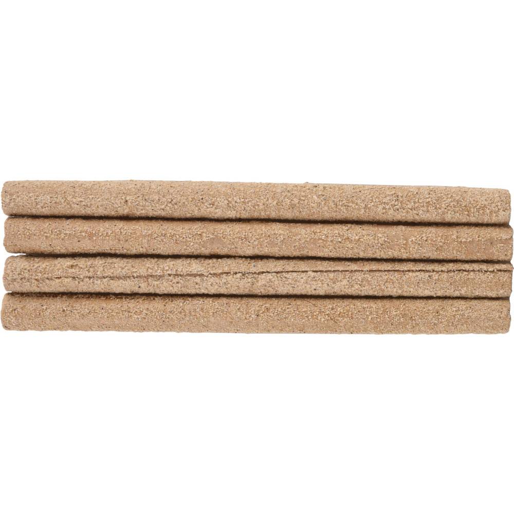 Flamingo - 4 Cubiertas de perchas arenadas beige 4 piezas de 19 cm, para aves - Imagen 1