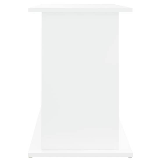 Meuble Aquarium Bois Ingénierie avec Rangement 6 Portes pour Salon 101x41x58 cm Blanc - ComfortXL Outdoor Living - Image 7