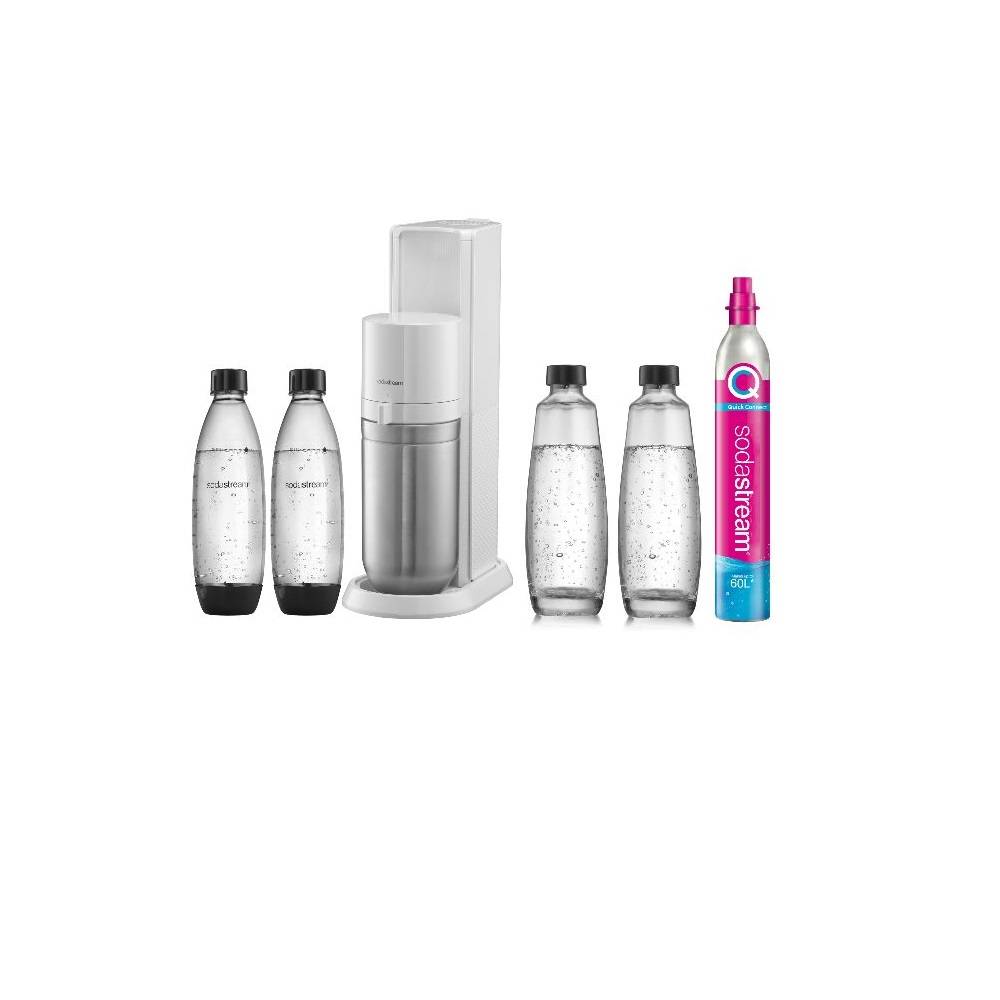 Machine à gazéifier l'eau + 2 bouteilles + 1 cylindre + 2 carafes DUOBICB Sodastream - Image 1