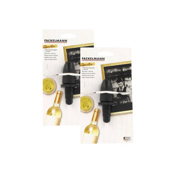 Lot de 2 bouchons verseurs pour le vin Fackelmann Spectre - Image 4
