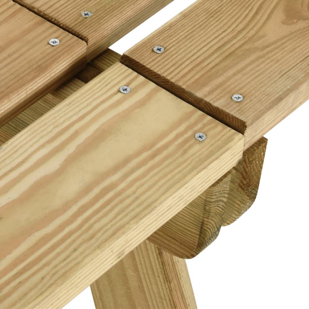 Maison Chic - Banc de jardin - Banc d'extérieur - Banquette 110 cm bois de pin imprégné - Imagen 5