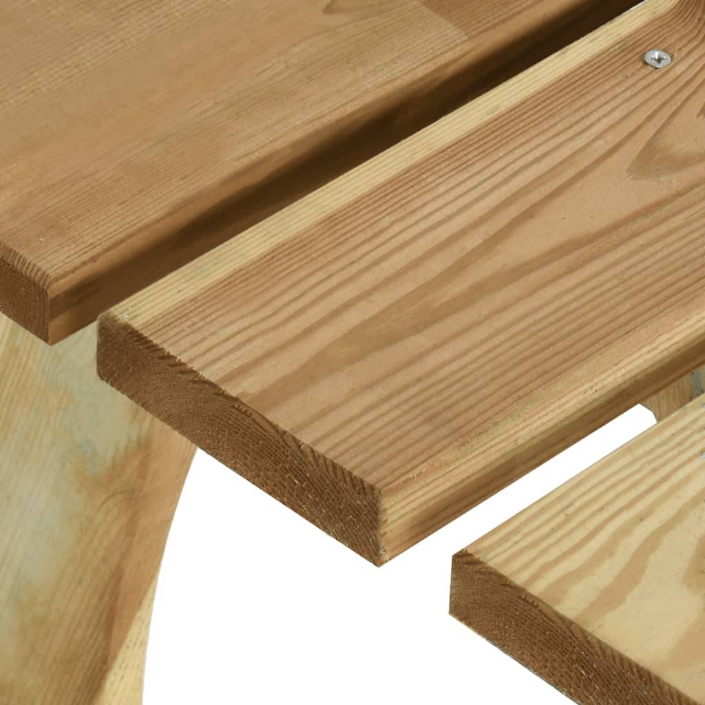 Maison Chic - Banc de jardin - Banc d'extérieur - Banquette 110 cm bois de pin imprégné - Imagen 6