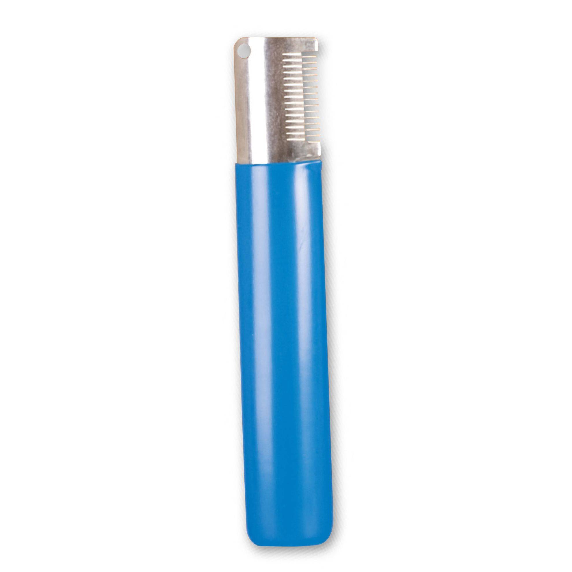 Trimmer IdealDog Droitier Moyen : 14 Dents Bleu IDEALDOG