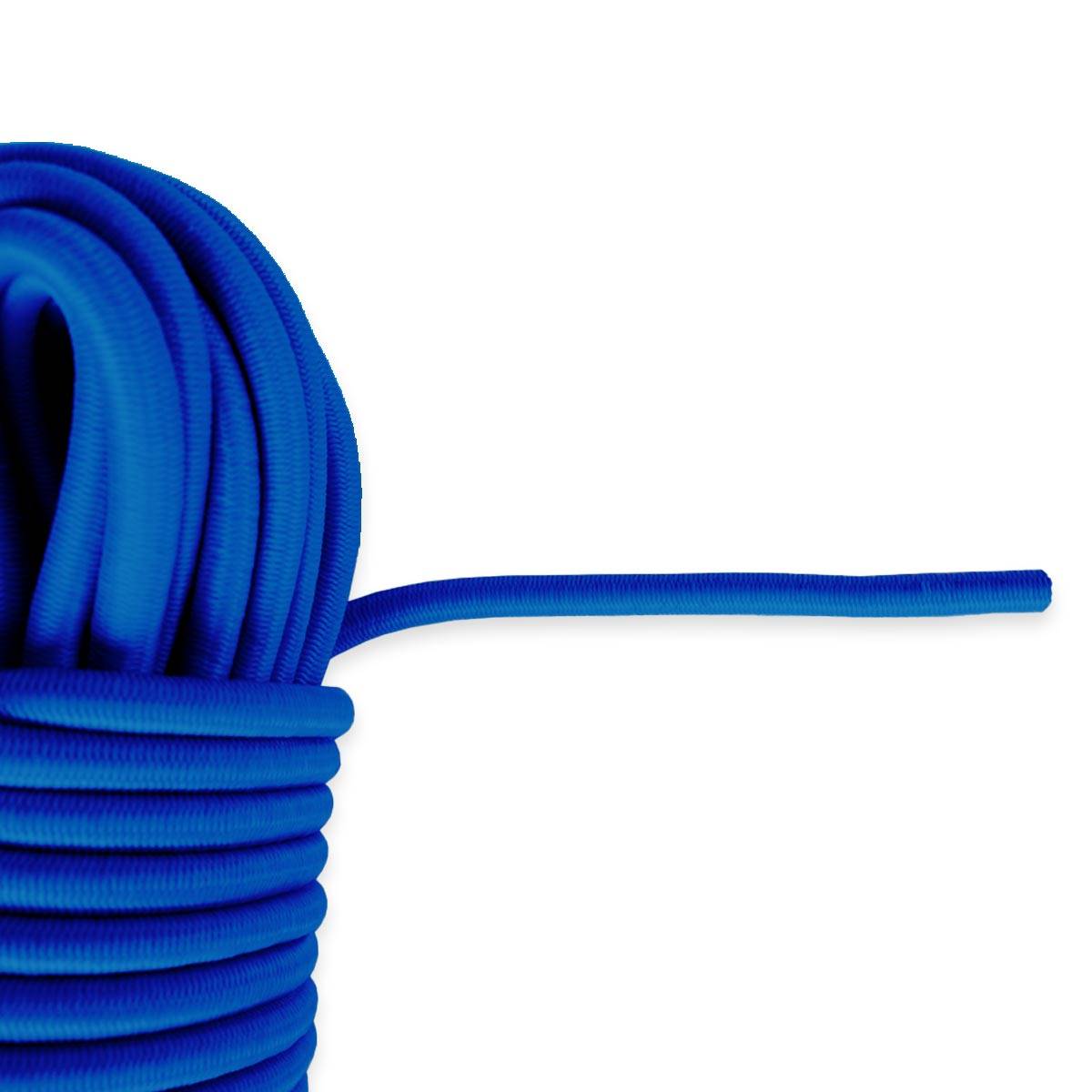 Sandow élastique Bleu 15 mètres 9SW - Qualité PRO - Tendeur pour bâche de diamètre 9 mm TECPLAST - Image 7