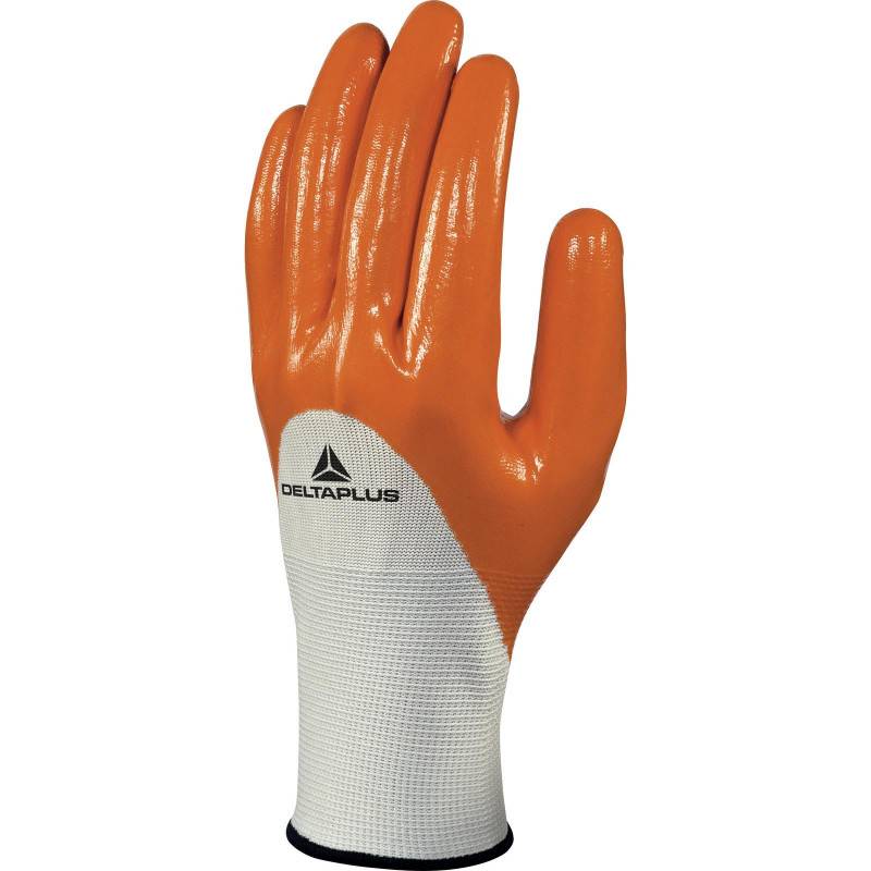 Delta Plus - Gant Nitrile Orange 7 Protection Nitrile Adhérente - Delta Plus - Image 2
