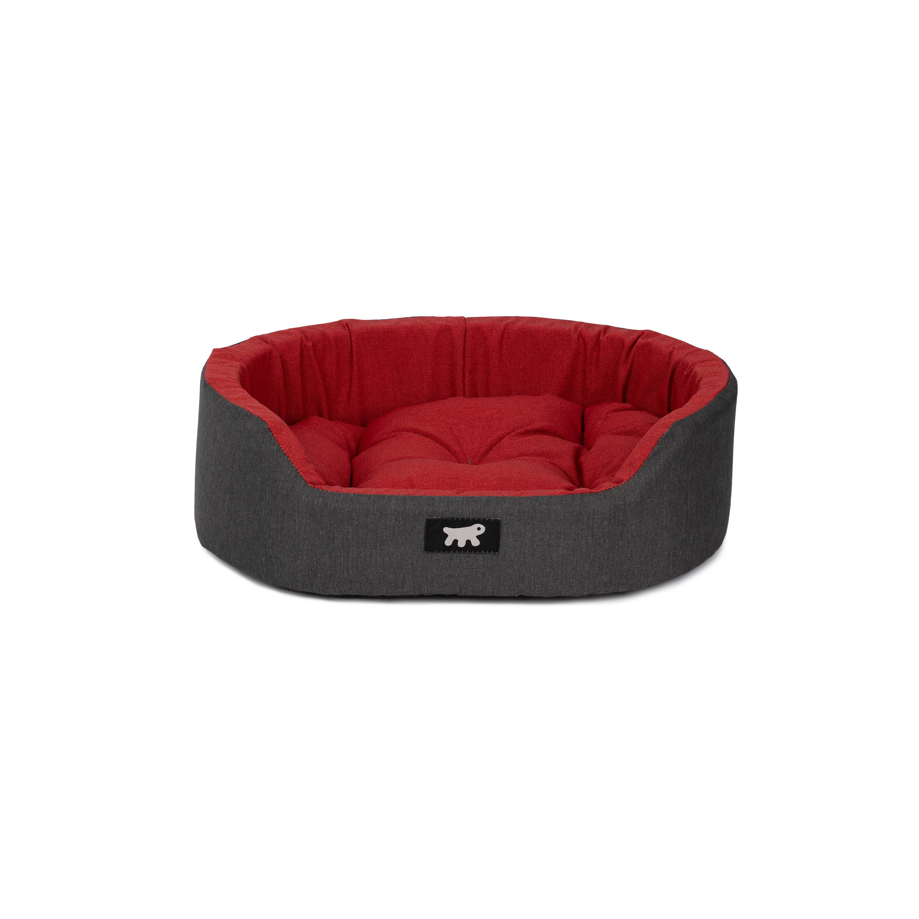 Ferplast - Ferplast Panier Chien Dandy, Coussin Amovible et Lavable, Housse en Coton avec Rembourrage Doux, Idéale également comme Niche pour Chat, 55 x 41 x H - Imagen 1