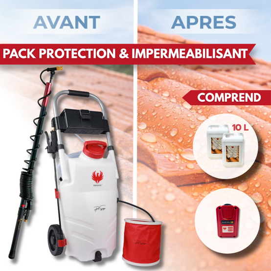 PRO SPRAYER EVO PHOENIX 1 BAT 5,10 OU 20L HYDRO'LEO + perche télescopique EVO 5.4 m - 10 L - Image 1