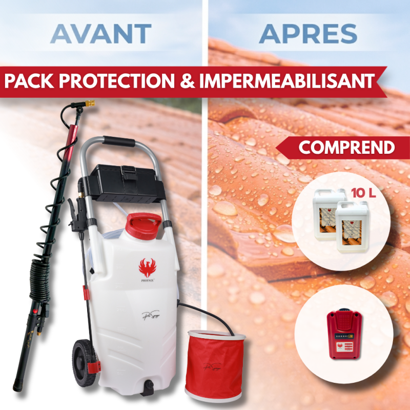 PRO SPRAYER EVO PHOENIX 1 BAT 5,10 OU 20L HYDRO'LEO + perche télescopique EVO 5.4 m - 10 L - Image 1