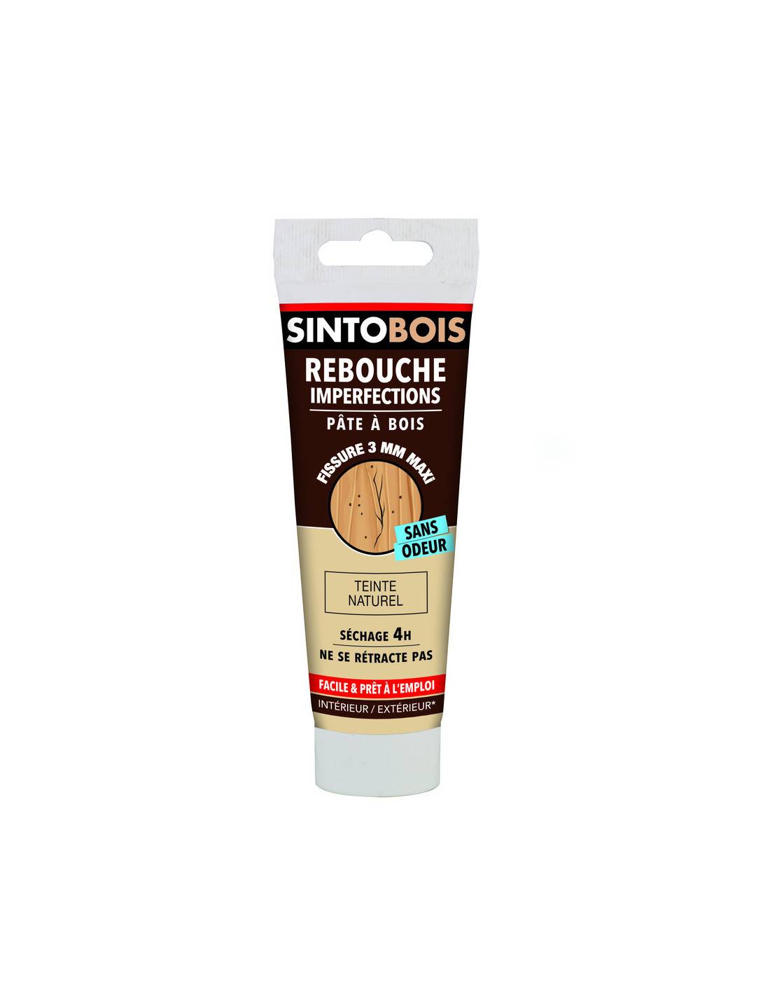 Sinto Pasta de Madera al Agua 80g Natural - Sinto